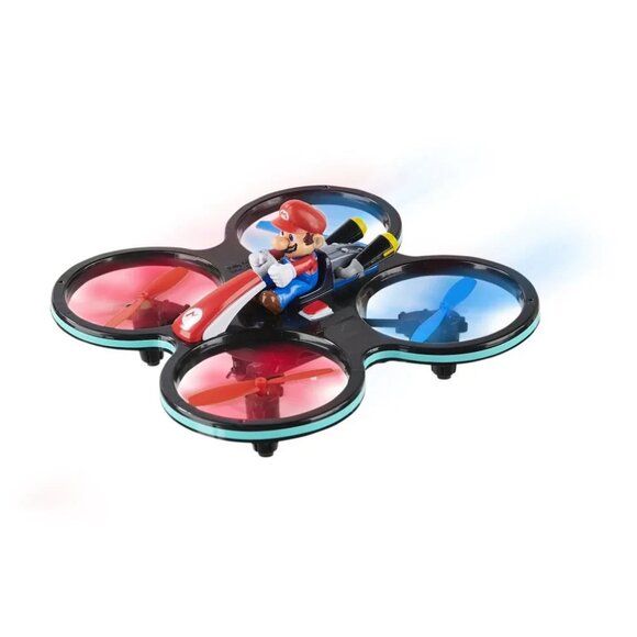 REMOTE CONTROLLED NINTENDO MARIO KART QUADCOPTER BY CARRERA NWT - Picture 3 of 15
